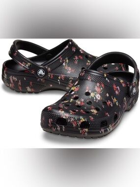 CROCS CLASSIC DITSY FLORAL CLOGS